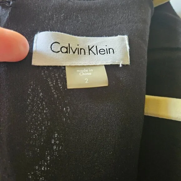 Black Calvin Klein Dress - Picture 3 of 4